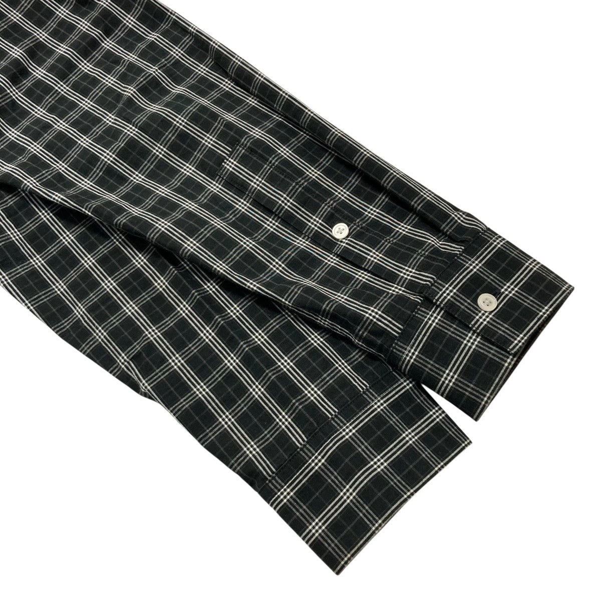 25SSICEANDRE CHECK SHIRTビッグカラー長袖チェックシャツIT25SS SH01