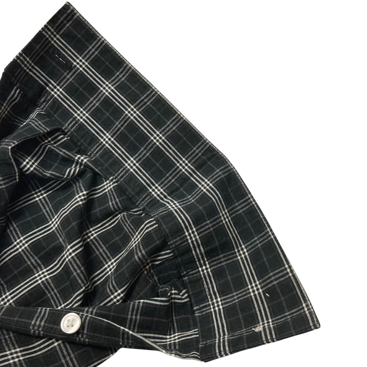 25SSICEANDRE CHECK SHIRTビッグカラー長袖チェックシャツIT25SS SH01