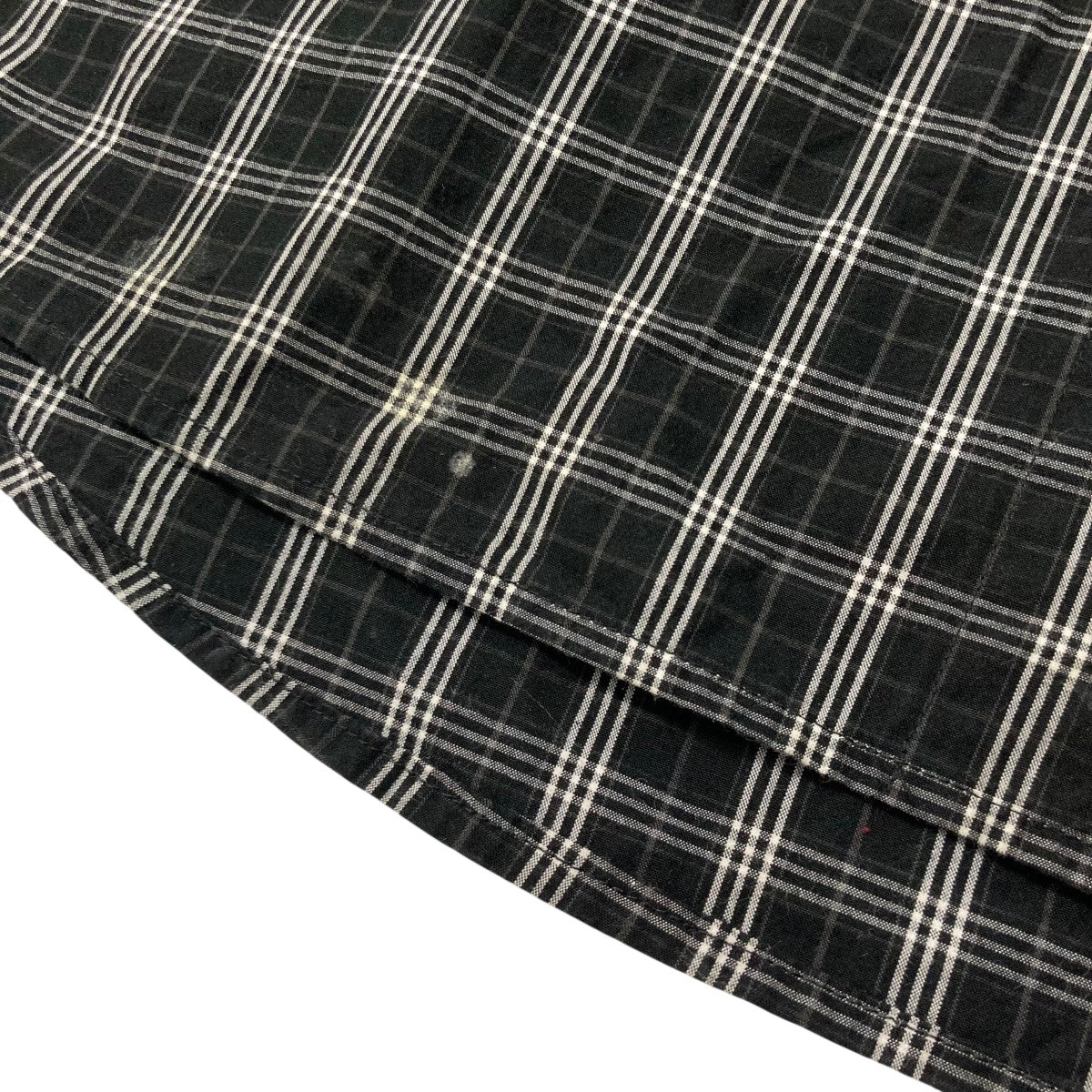 25SSICEANDRE CHECK SHIRTビッグカラー長袖チェックシャツIT25SS SH01