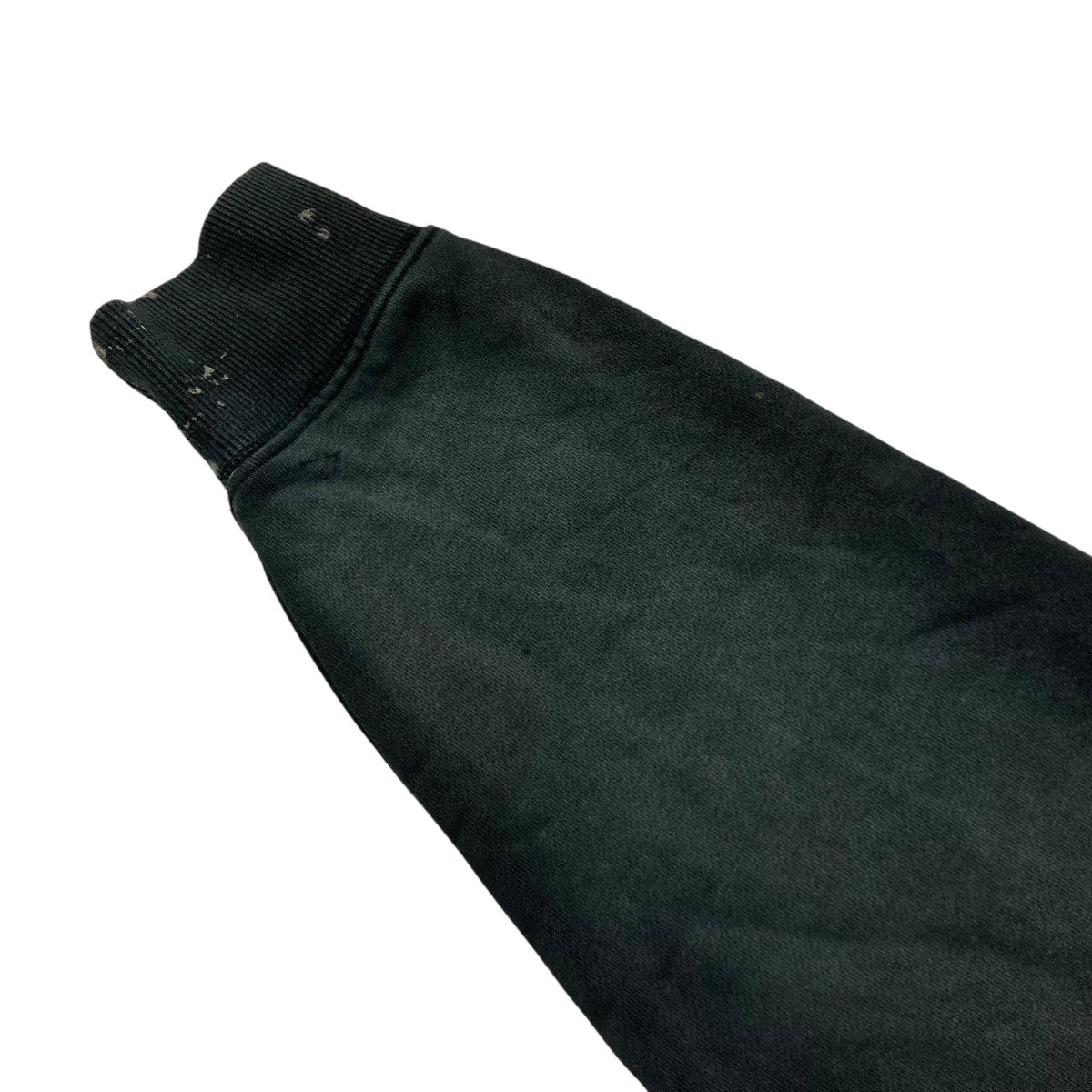 woke edge(ウォークエッジ) Faded Embroidery Zip Up Hoodieロゴ刺繍