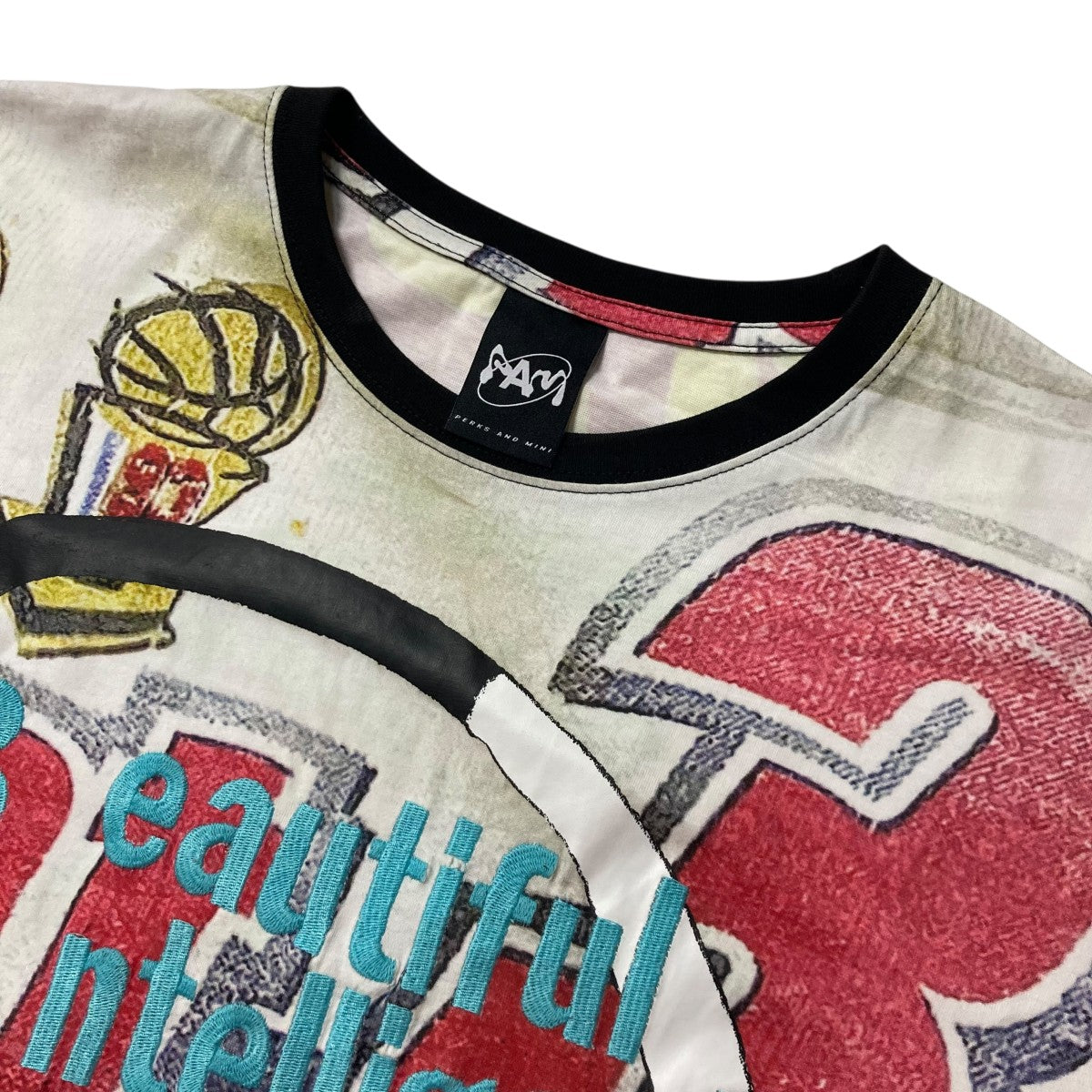 PAM B．I．T．C．H． MARTINE SYMS OVERSIZED SS TEE COLLAGEオーバーサイズ半袖Tシャツ 古着・中古-3枚目のアイテム画像