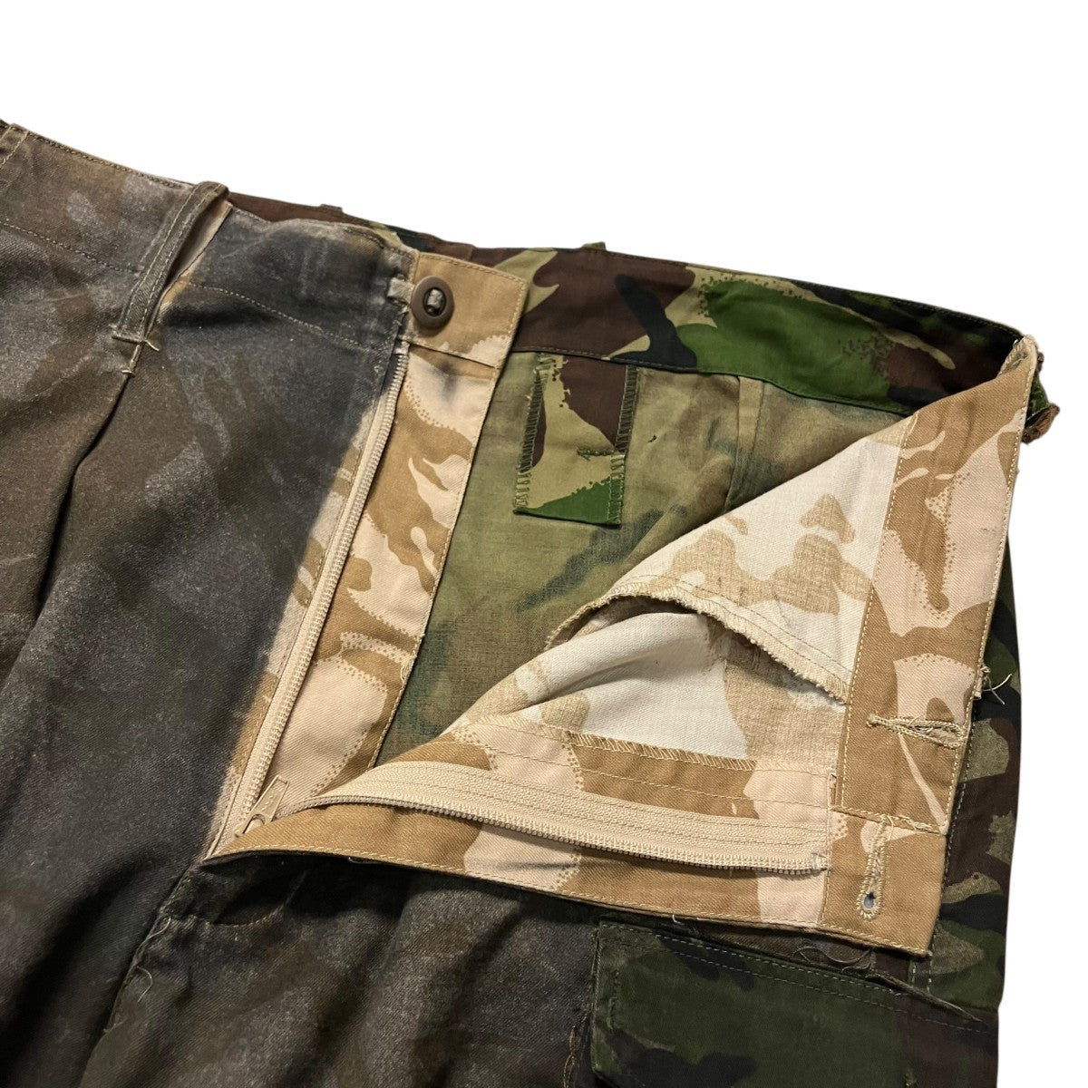 PROTOTYPES(プロトタイプス) NEW OVERDYED CAMO PANTS カモ柄ワイド