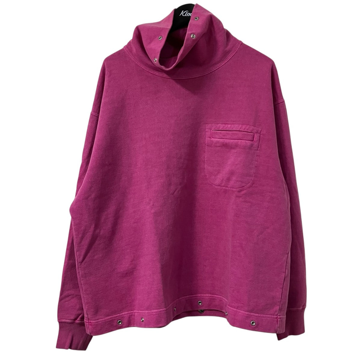 PHINGERIN CLIP NECK SWEATハイネックスウェットPD 212 CS 041 古着・中古-1枚目のアイテム画像
