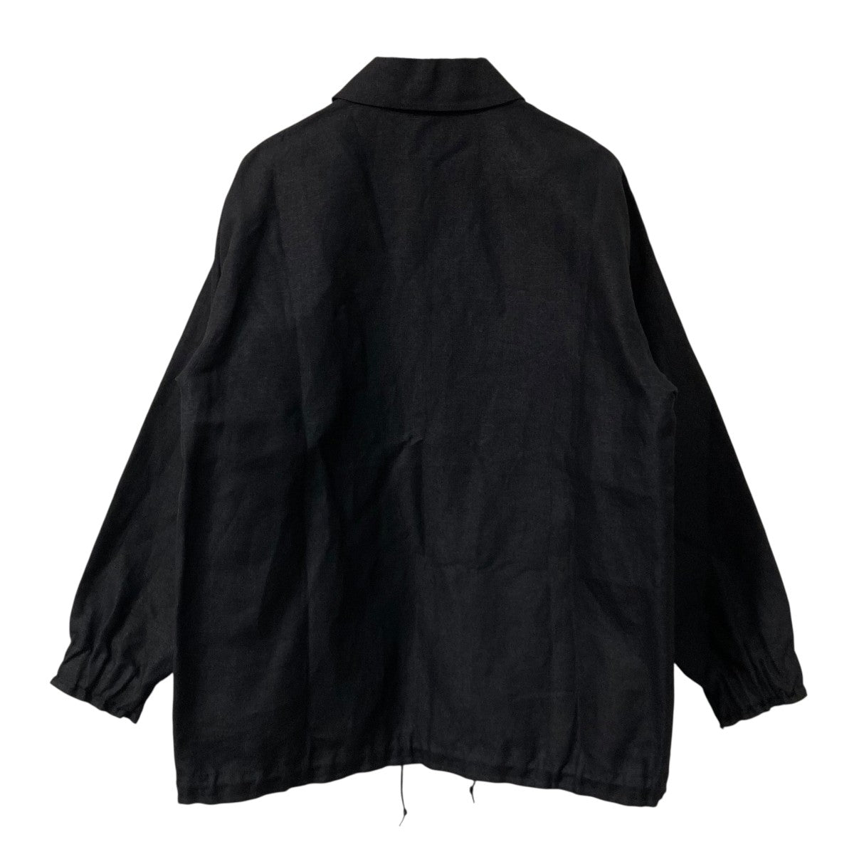 POSTELEGANT Washi Paper Rever Coach JacketコーチジャケットJK24S0001 古着・中古-2枚目のアイテム画像