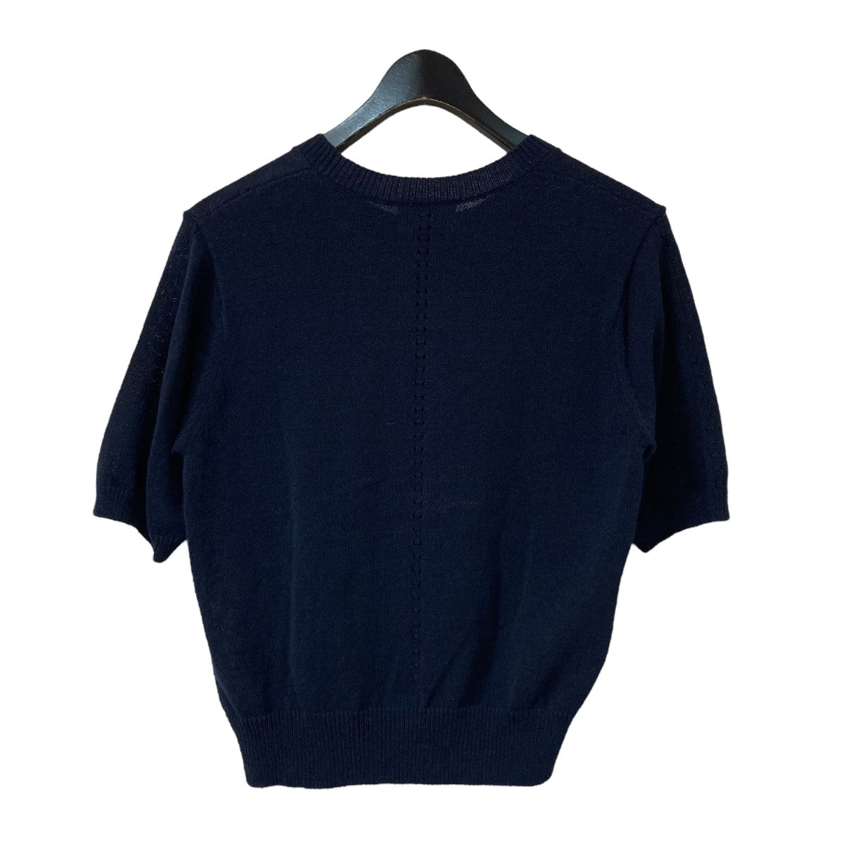 ユナイテッドアローズ 定番半袖ニット　ネイビー ユナイテッドアローズ 半袖ニットTシャツ S ネイビー - メルカリ