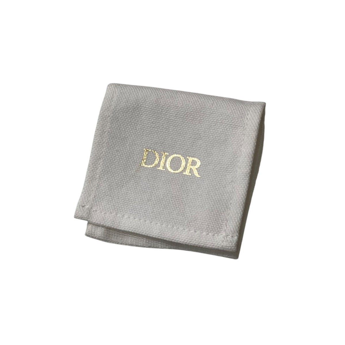 DIOR(ディオール) パールピアス イニシャルM ホワイト×ゴールド