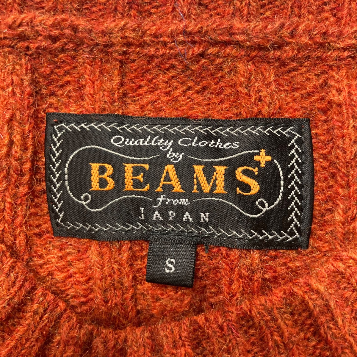 BEAMS PLUS(ビームスプラス) 5ゲージ ケーブル クルーネックニット38