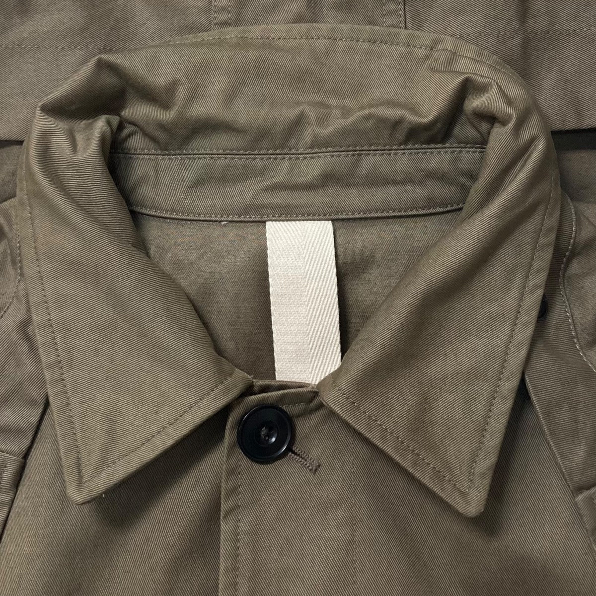 Hooded raincoatフーデッドステンカラーコートM183 CO126 LF257