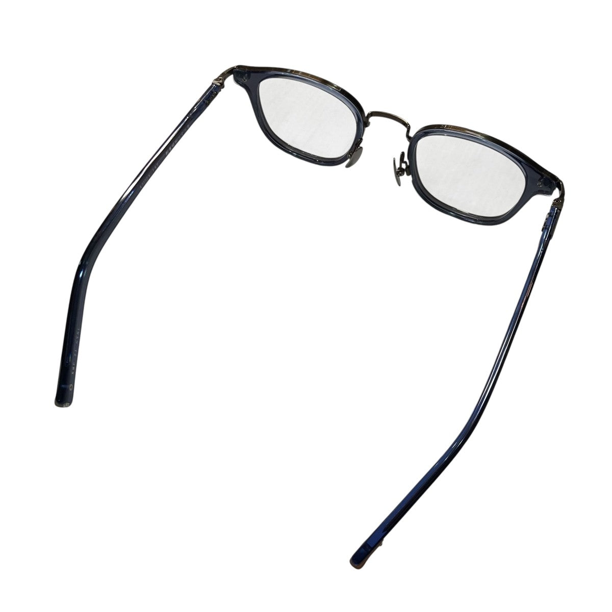 金子眼鏡(カネコメガネ) METAL眼鏡KMP 21 KMP 21 ネイビー