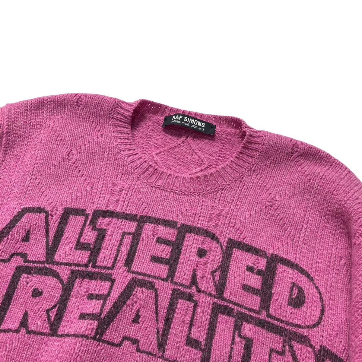 RAF SIMONS(ラフシモンズ) 22AWLoose Fit Braid Relief Printed