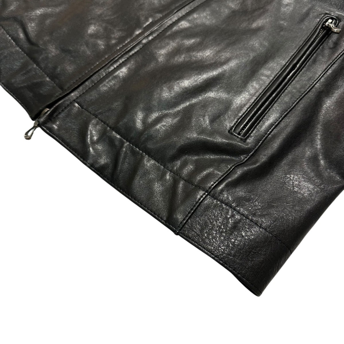 COSTOM CULTURE(カスタムカルチャー) ラムレザー シングルライダース