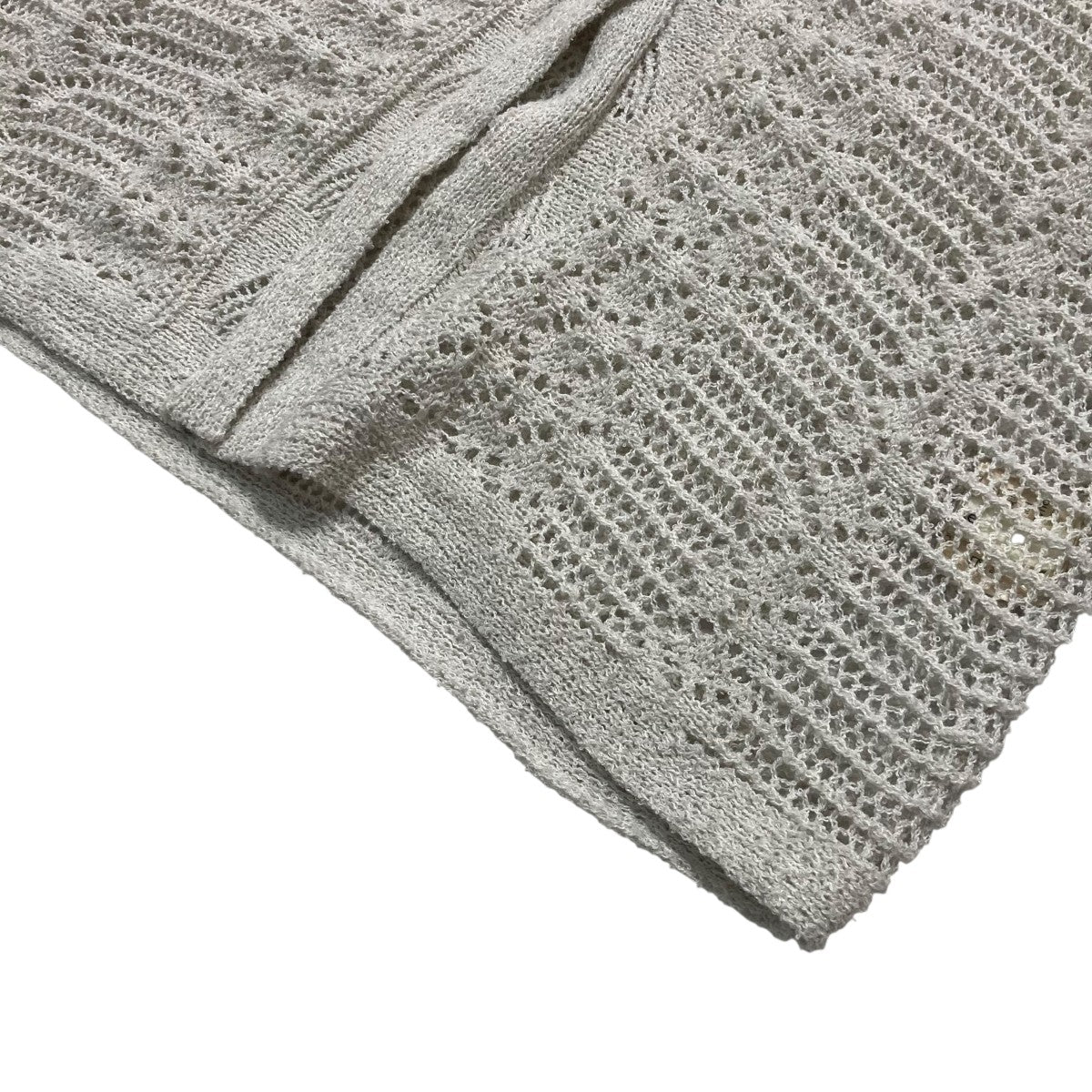 ANUKE(アンヌーク) 25SSMix Knit Shirtsかぎ編みカーディガン