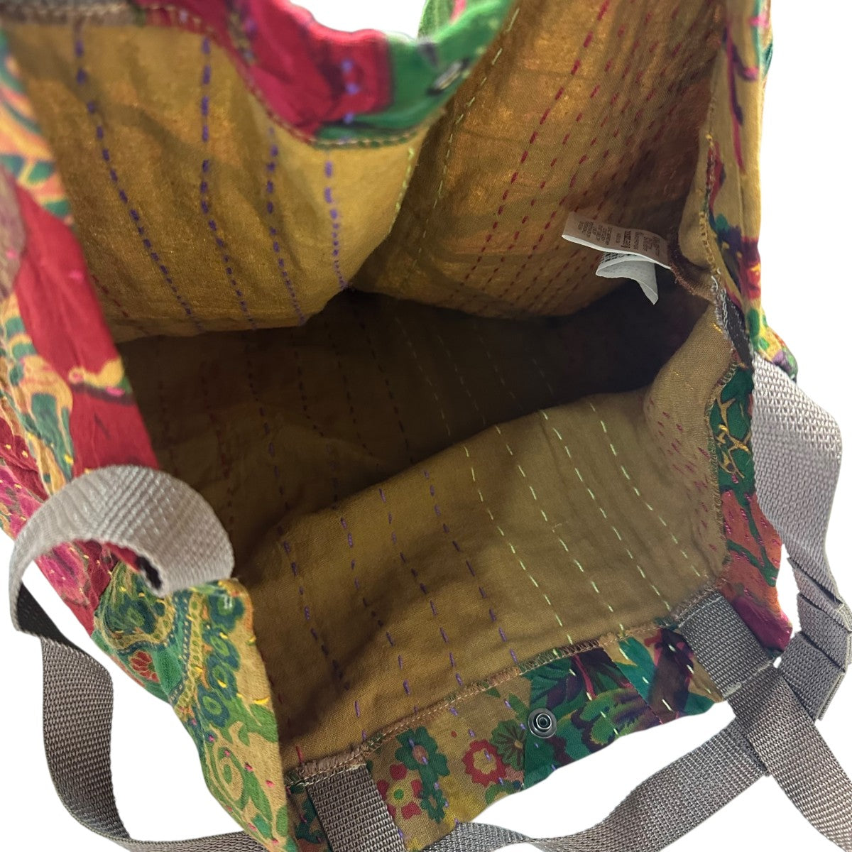 パッチワーク手提げバッグ(たかちゃんさま専用） Engineered Garments(エンジニアドガーメンツ) Carry All Tote