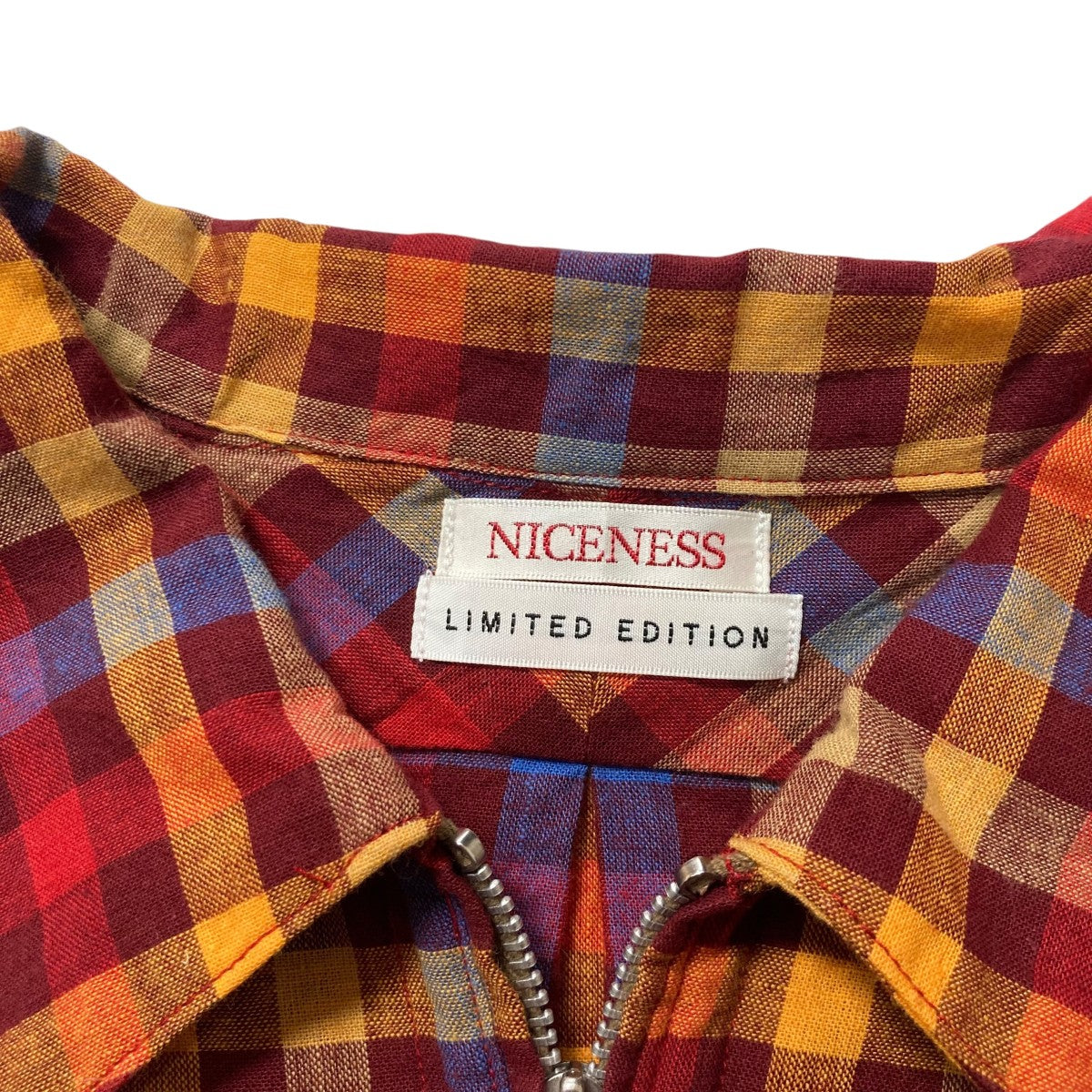 NICENESS ナイスネスADAMS シャツ　Lサイズ NICENESS ナイスネスADAMS シャツ Lサイズ - メルカリ