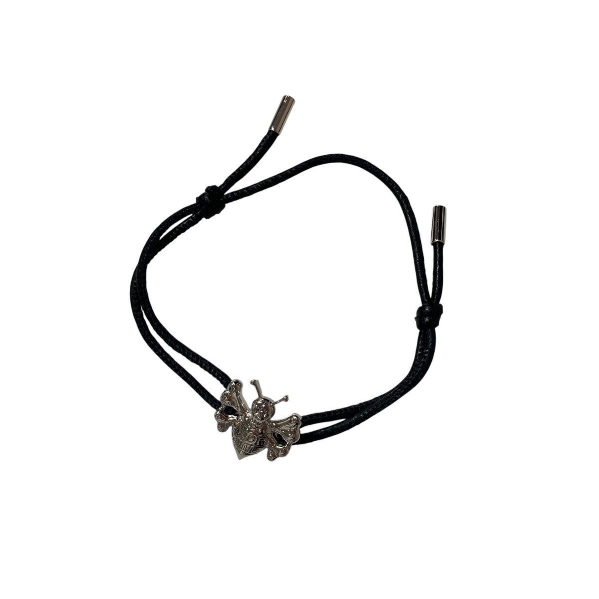 【極美品⭐︎現行】ディオール　イタリック　チェーンリンク　ネックレス　ブラック 極美品⭐︎現行】ディオール イタリック チェーンリンク