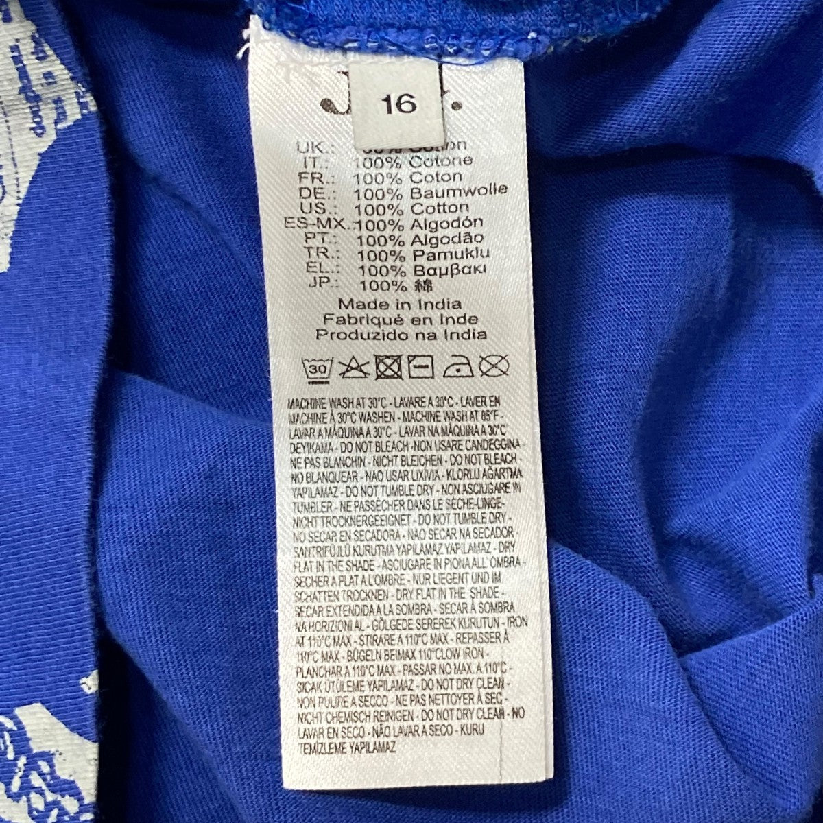総柄Tシャツ