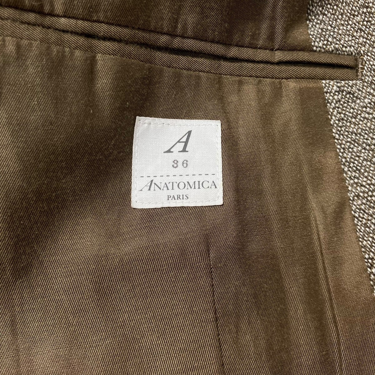 ANATOMICA(アナトミカ) Dunn Jacket3Bツイードテーラードジャケット530