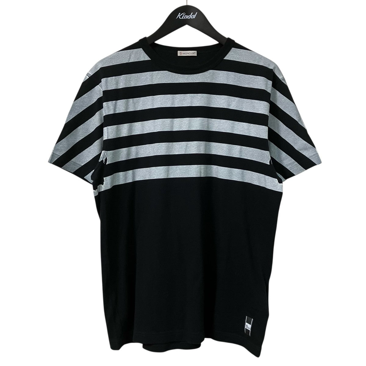 FRAGMENT DESIGN×MONCLER ボーダーTシャツE109U8000050 古着・中古-1枚目のアイテム画像