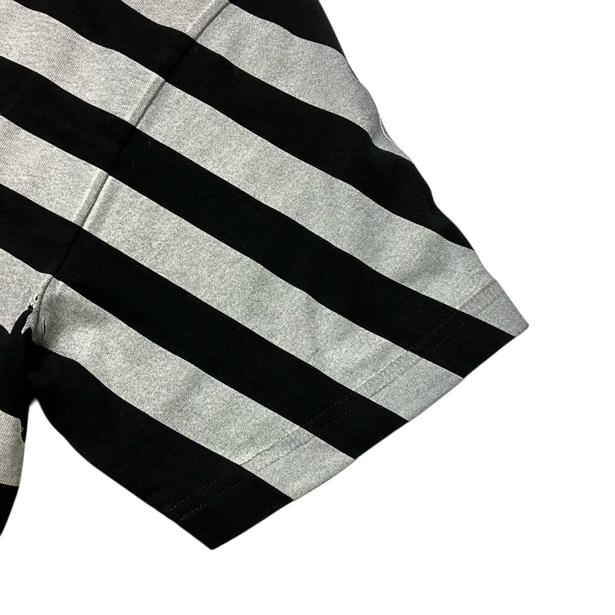 FRAGMENT DESIGN×MONCLER ボーダーTシャツE109U8000050 古着・中古-4枚目のアイテム画像