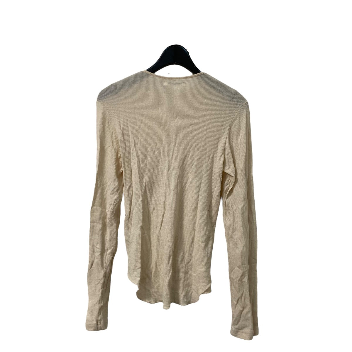 FUMIKA UCHIDA(フミカウチダ) GAUZE WAFFLE HENLEY-NECK TOPヘンリー