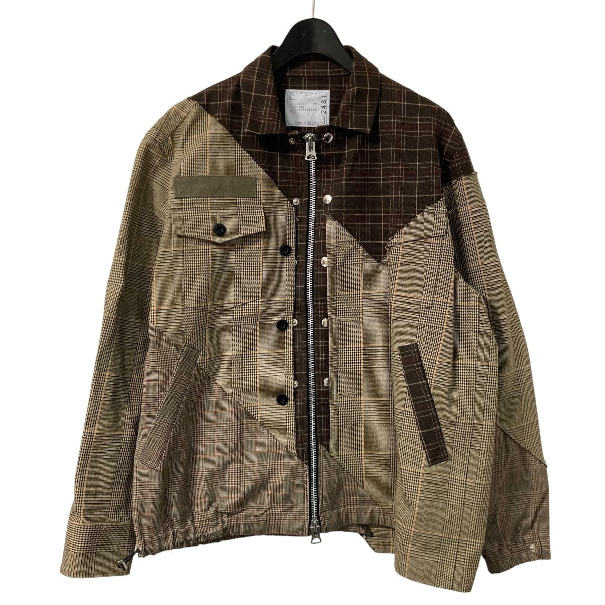 〈販売中〉ACRONYM / sacai トレンチコート22-02760M sacai×ACRONYM レイヤー 撥水 ドッキング トレンチコート22