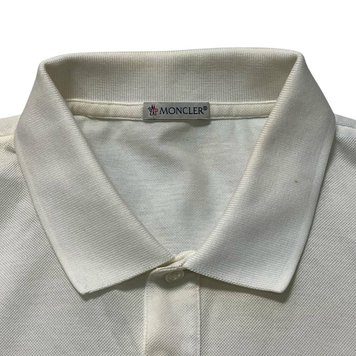 MONCLER MAGLIA POLO MANICA CORTAポロシャツB10918318800 古着・中古-6枚目のアイテム画像