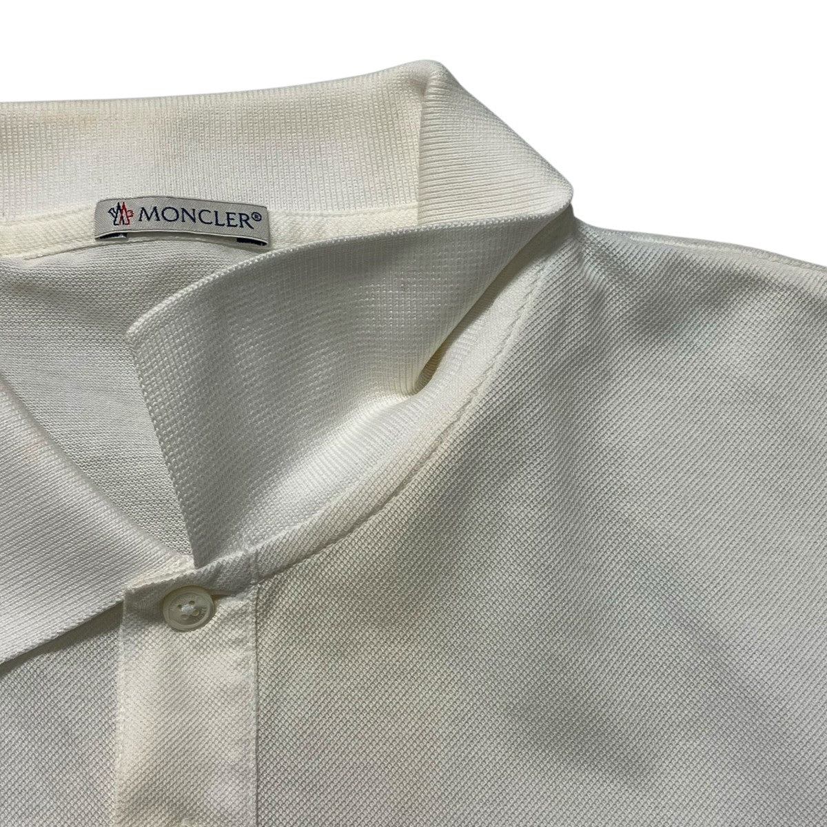 MONCLER MAGLIA POLO MANICA CORTAポロシャツB10918318800 古着・中古-7枚目のアイテム画像