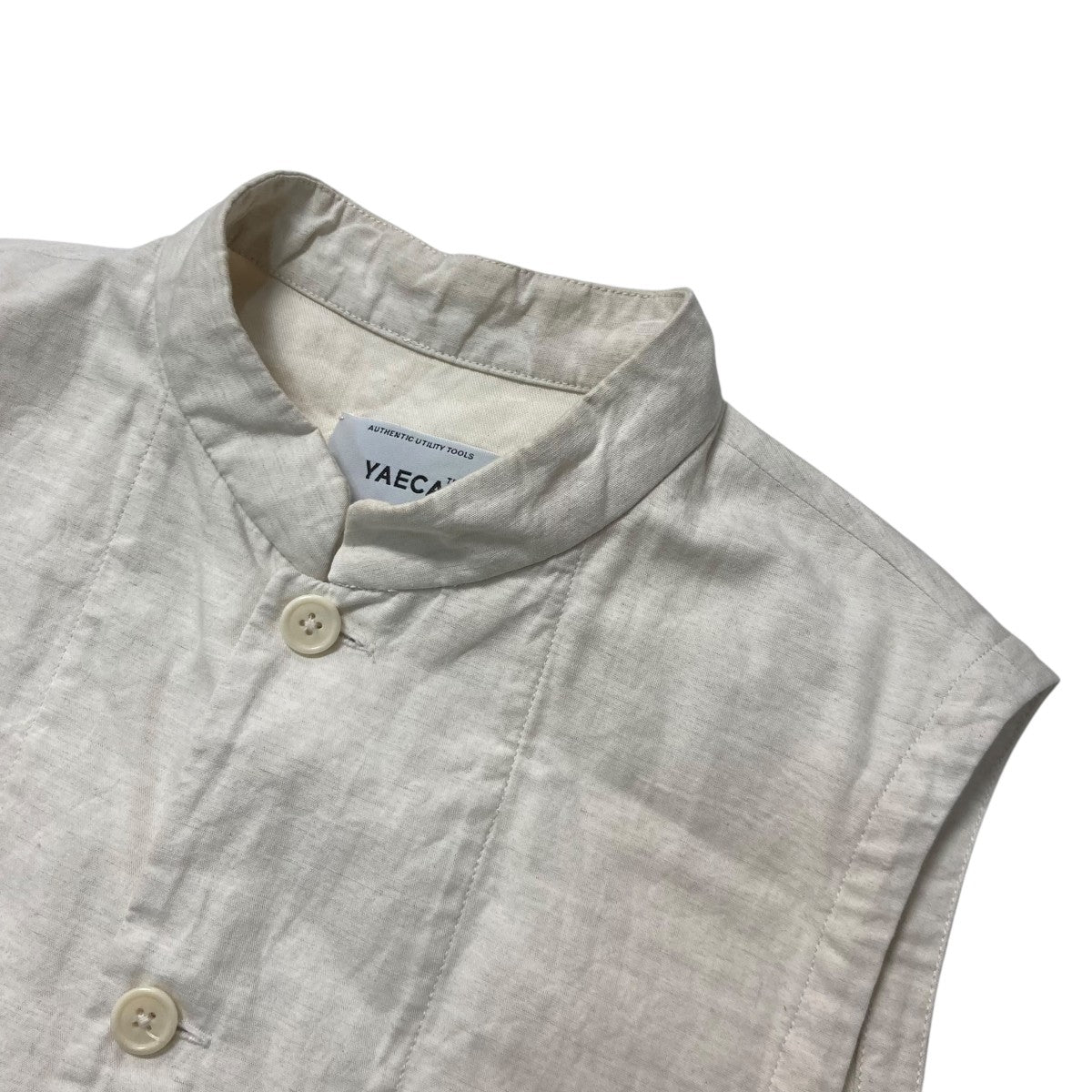 YAECA(ヤエカ) CANVAS DESIGN WORK VESTワークベスト43557 43557