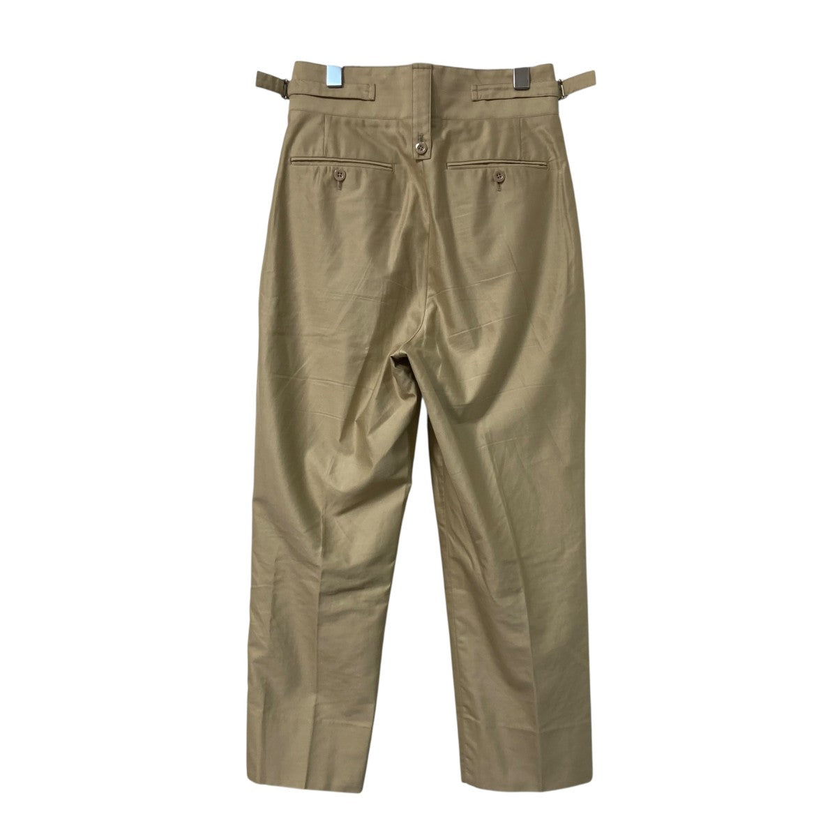 NEAT(ニート) GIZA MOLESKIN LIGHT BELTLESSスラックス ベージュ