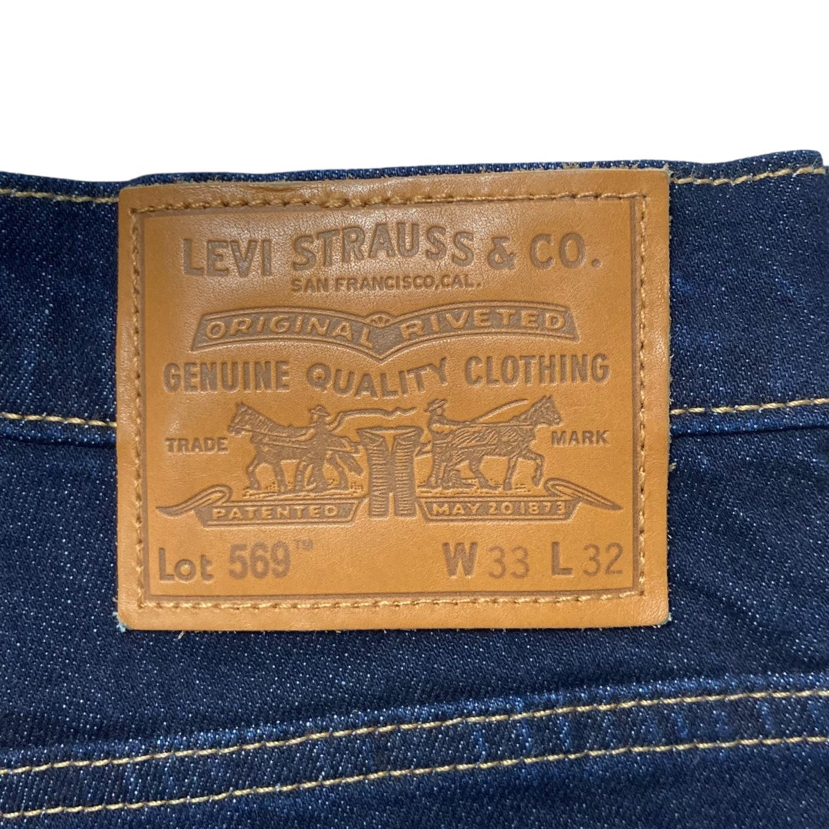 LEVI'Sリーバイス 569 デニム ストレート ジーンズパンツW30 L32 LEVI'S(リーバイス) 569 ルーズ ストレートデニムパンツPC9