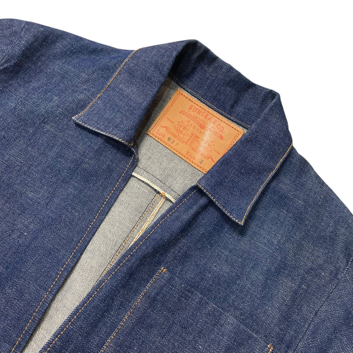SUNSEA 22aw SHRINKAGE BLOUSON改　サイズ2 SUNSEA SHRINKAGE BLOUSON 改 22aw - メルカリ