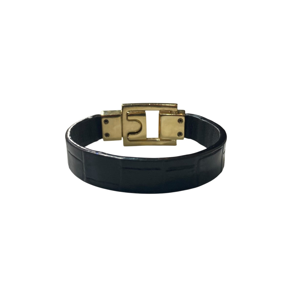 Saint Laurent Paris LE CARREレザーブレスレット651489AACUV1000 古着・中古-4枚目のアイテム画像