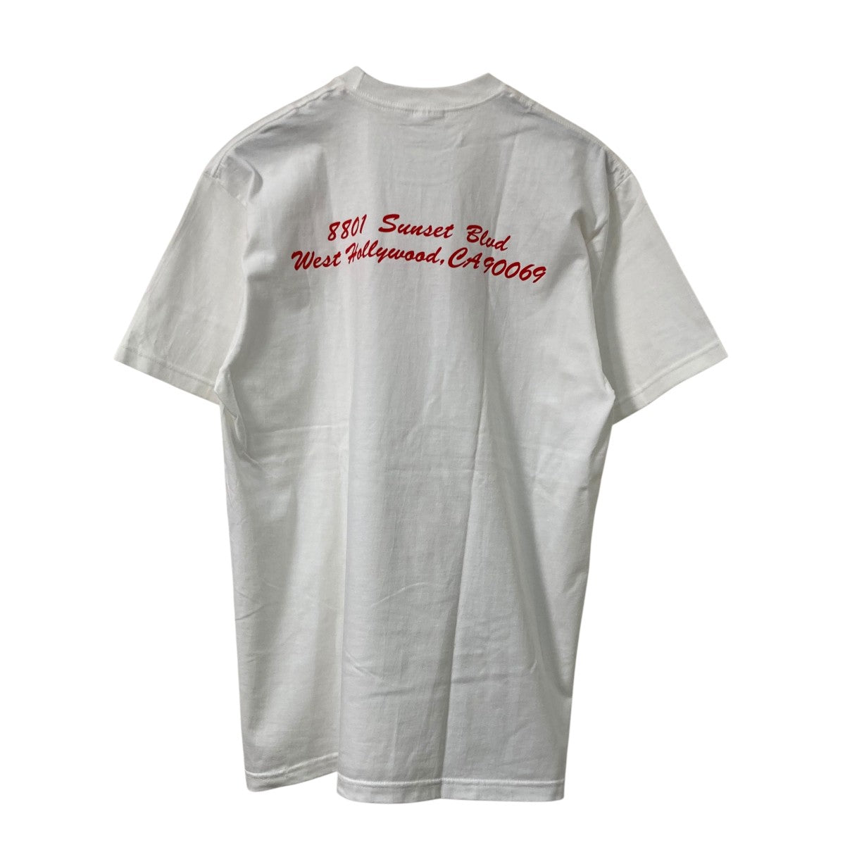 LA Box Logo TeeコットンＴシャツ