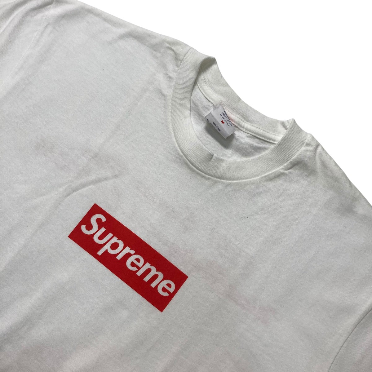 Supreme LA Box Logo TeeコットンTシャツ ホワイト サイズ M｜【公式