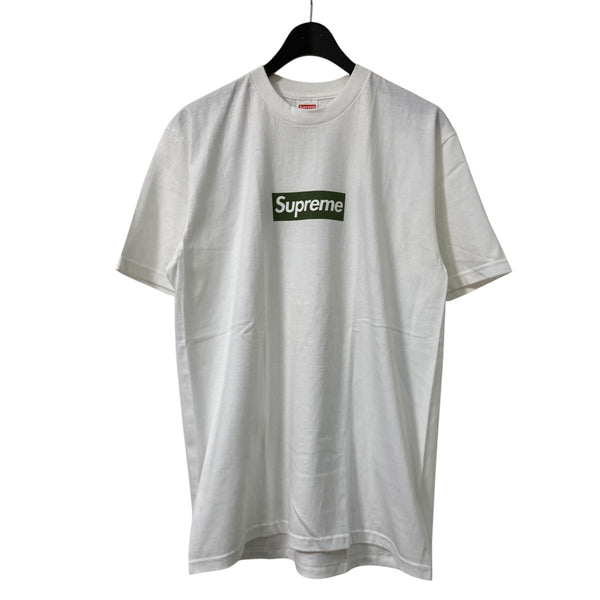 専用　Supreme ロゴ Tシャツ ベルリン Supreme(シュプリーム) Berlin Box Logo TeeコットンTシャツ ホワイト