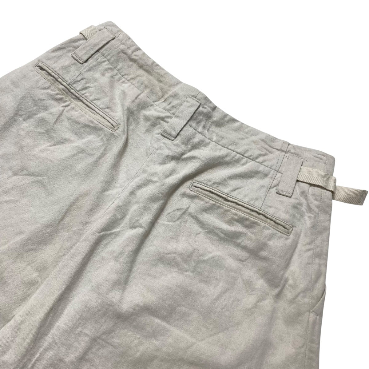 BY H(バイエイチ) 21SSコットンリネンパンツ21SS PT01 21SS PT01