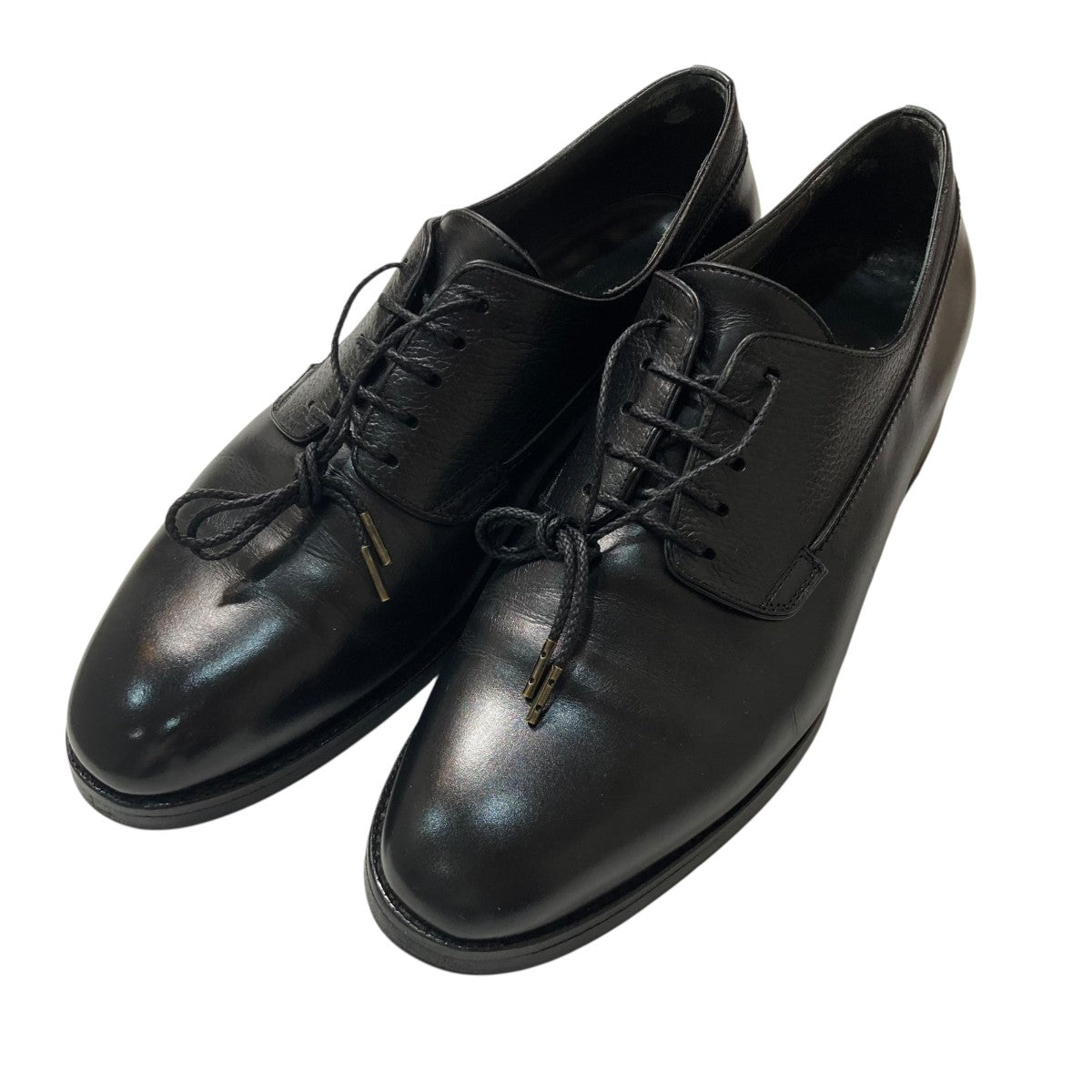 Fratelli Giacometti FG427 プレーントゥ 黒 42 F．LLI Giacometti プレーントゥシューズfg470 fg470 ブラック サイズ