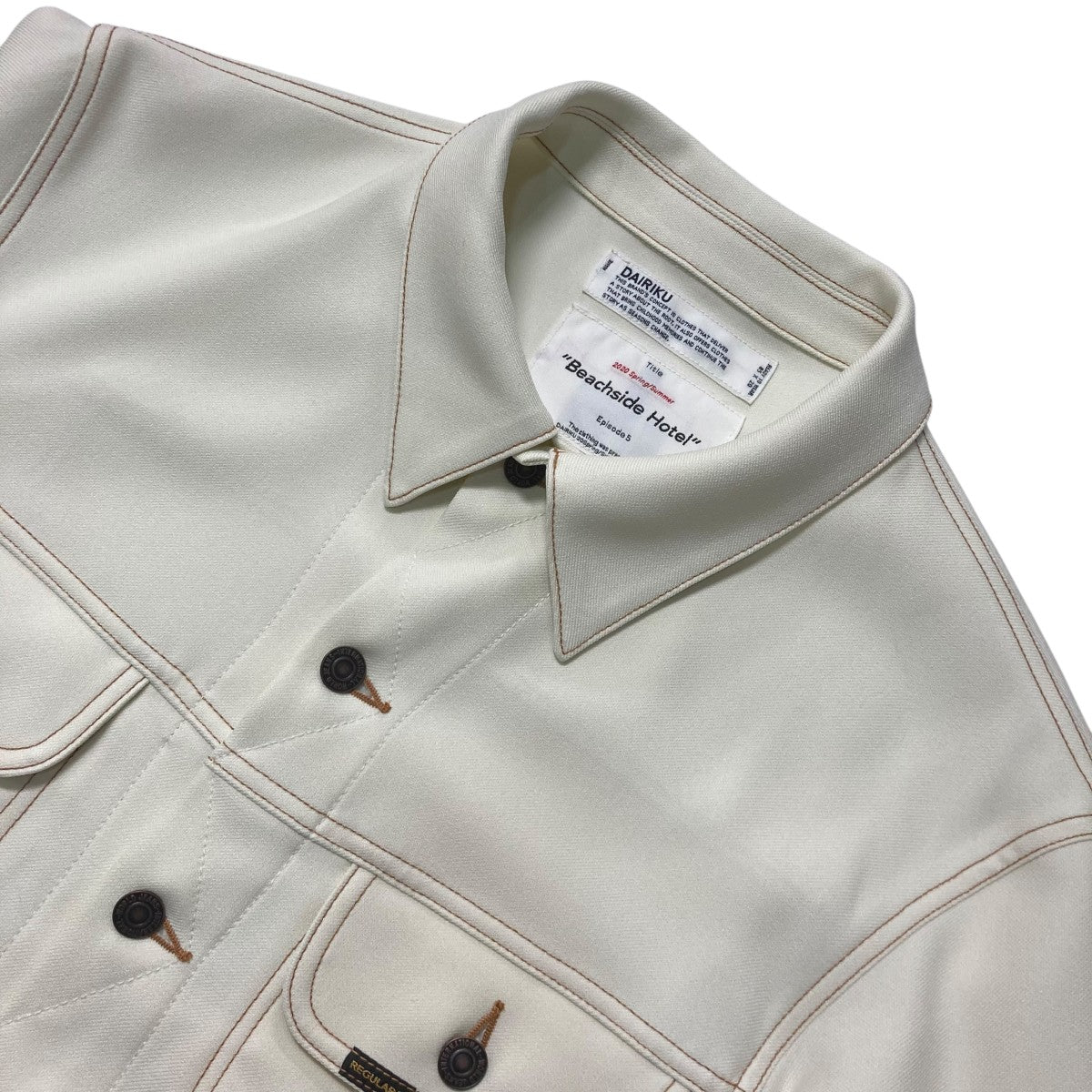 DAIRIKU(ダイリク) 20SSカバーオール20SS J-8 20SS J-8 アイボリー