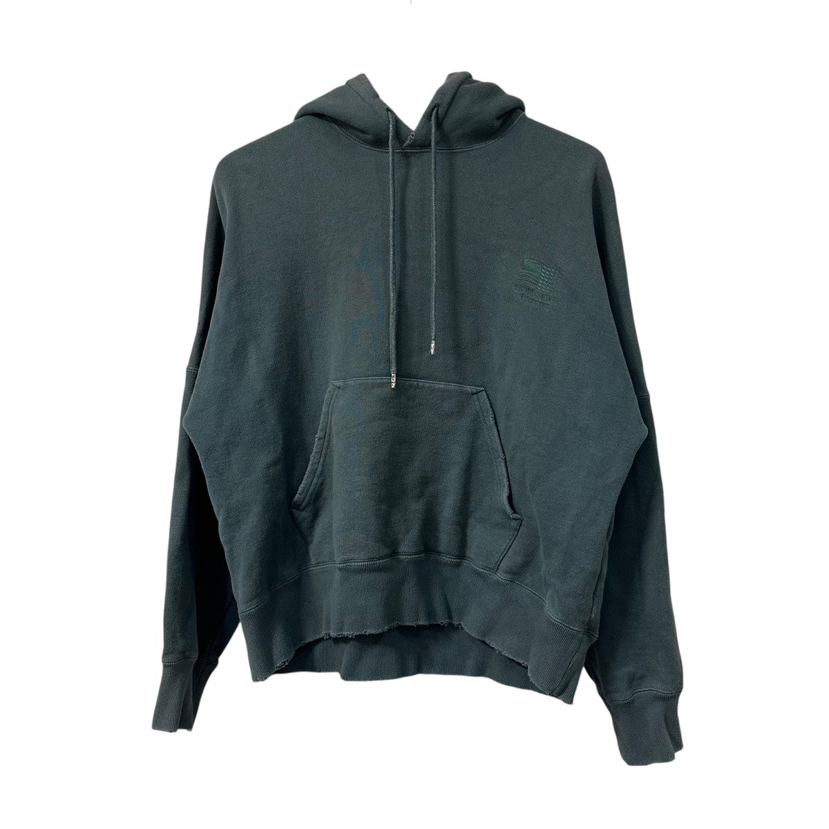 Water-Repellent Vintage Hoodieフロント指数フーディ20aw c-1