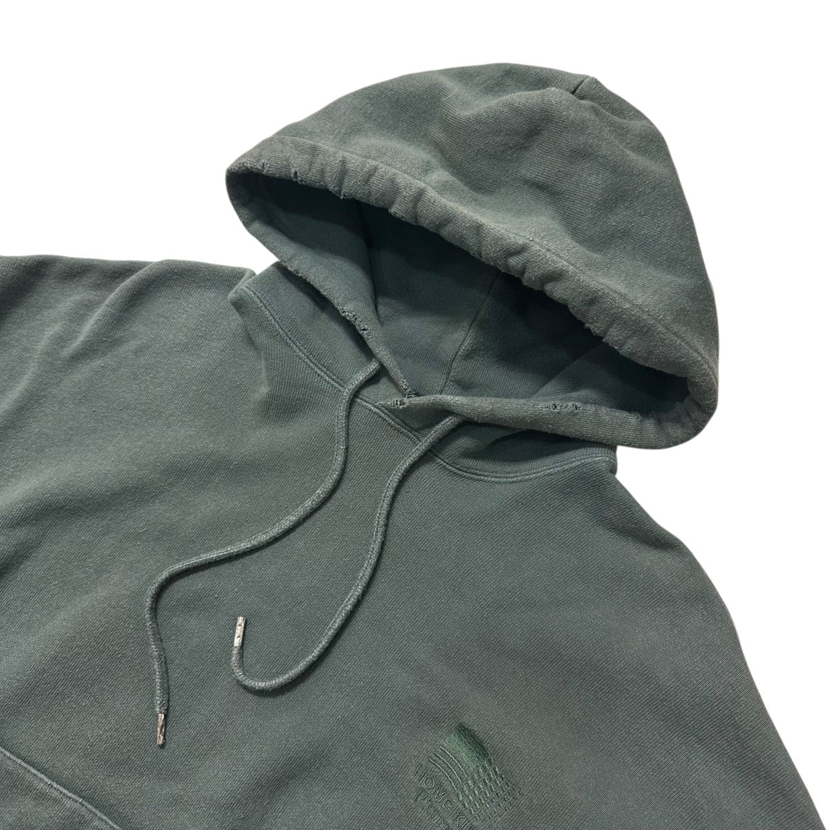 Water-Repellent Vintage Hoodieフロント指数フーディ20aw c-1