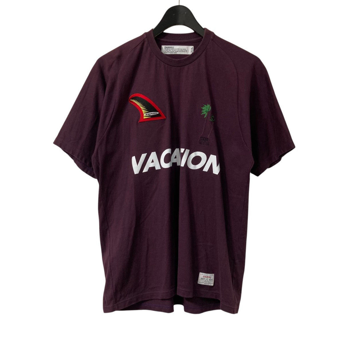 DAIRIKU 18SSコットンTシャツ 古着・中古-1枚目のアイテム画像