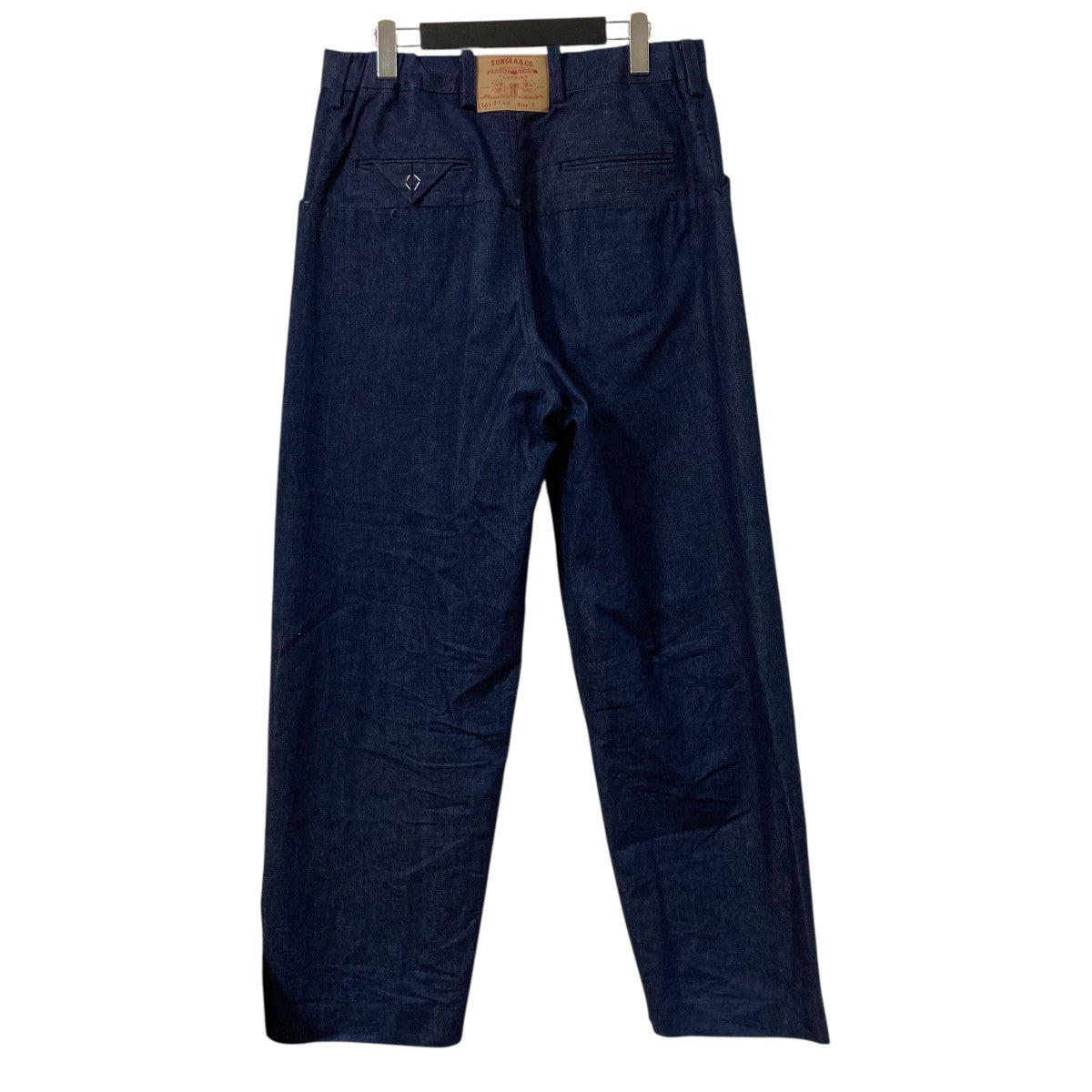 SUNSEA 27th DENIM PANTSワイドデニムSUNSEA2748 古着・中古-2枚目のアイテム画像