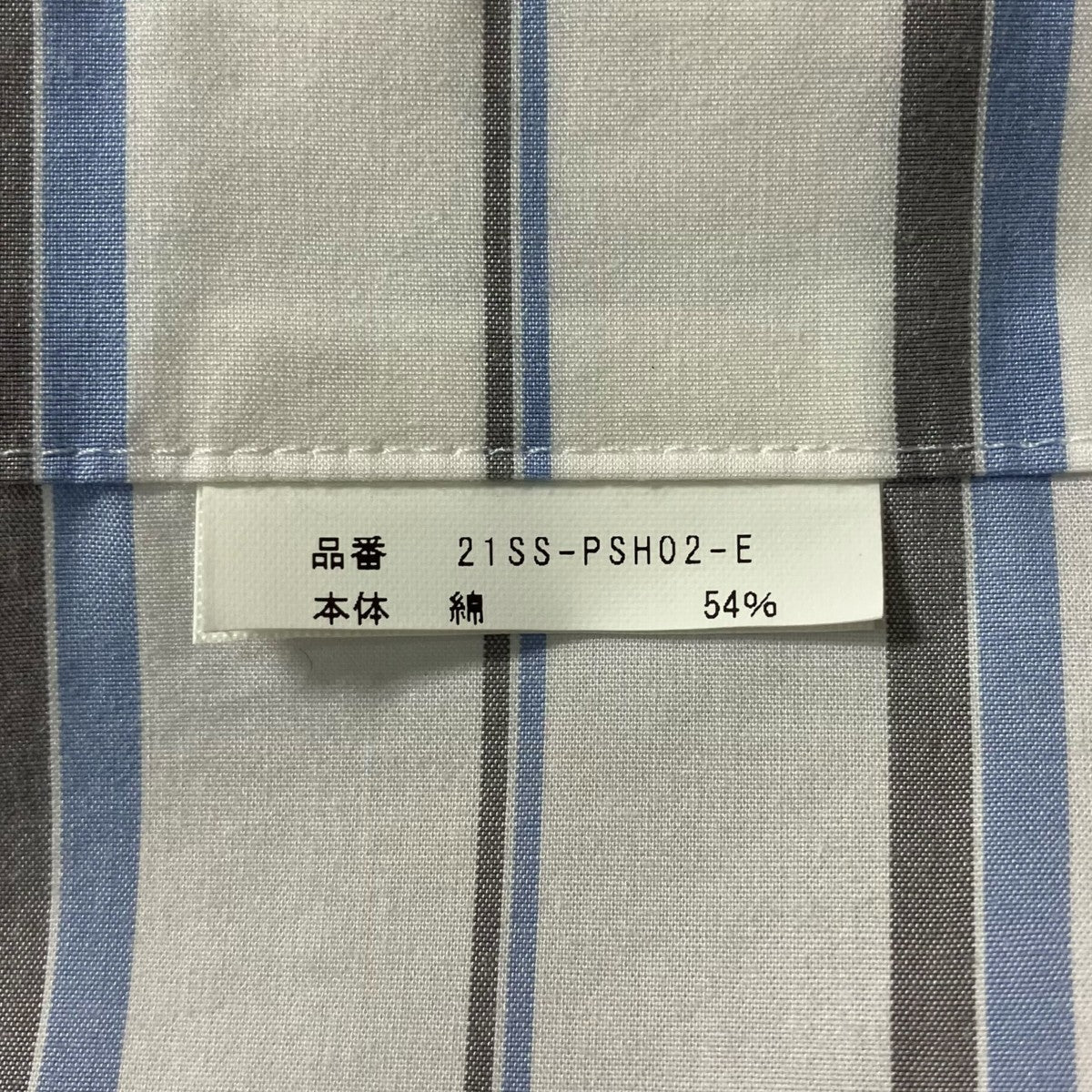 ALMOSTBLACK 半袖シャツ21SS PSH02 E 古着・中古-7枚目のアイテム画像
