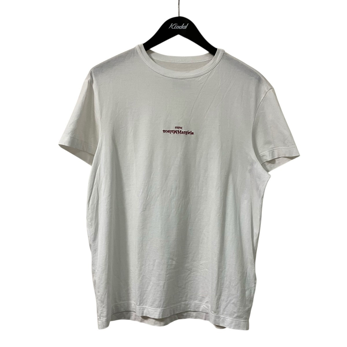 Maison Margiela フロント刺繍ＴシャツS30GC0701 S22816 古着・中古-1枚目のアイテム画像