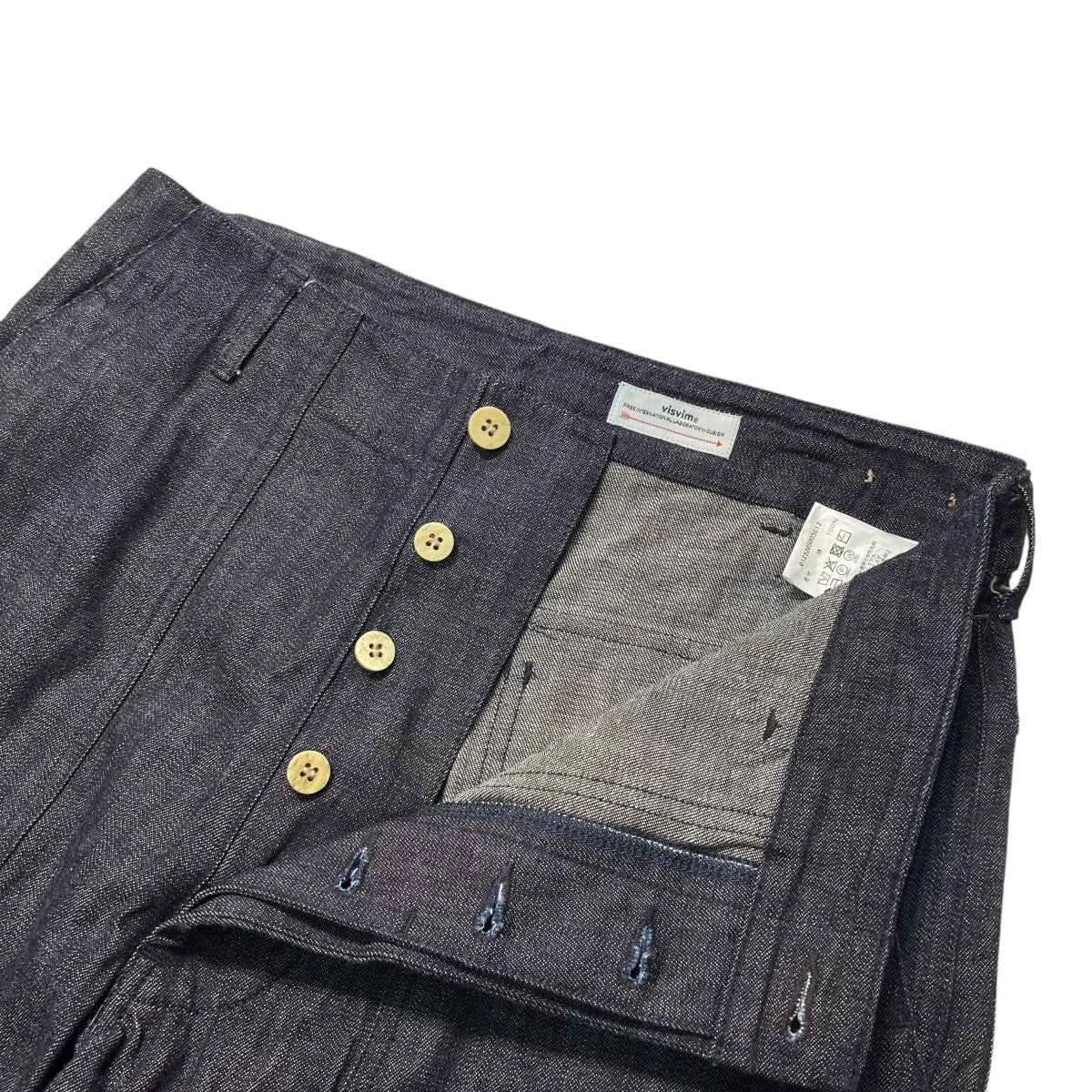 VISVIM(ビズビム) SS BENNING PANTS UNWASHEDデニムパンツ