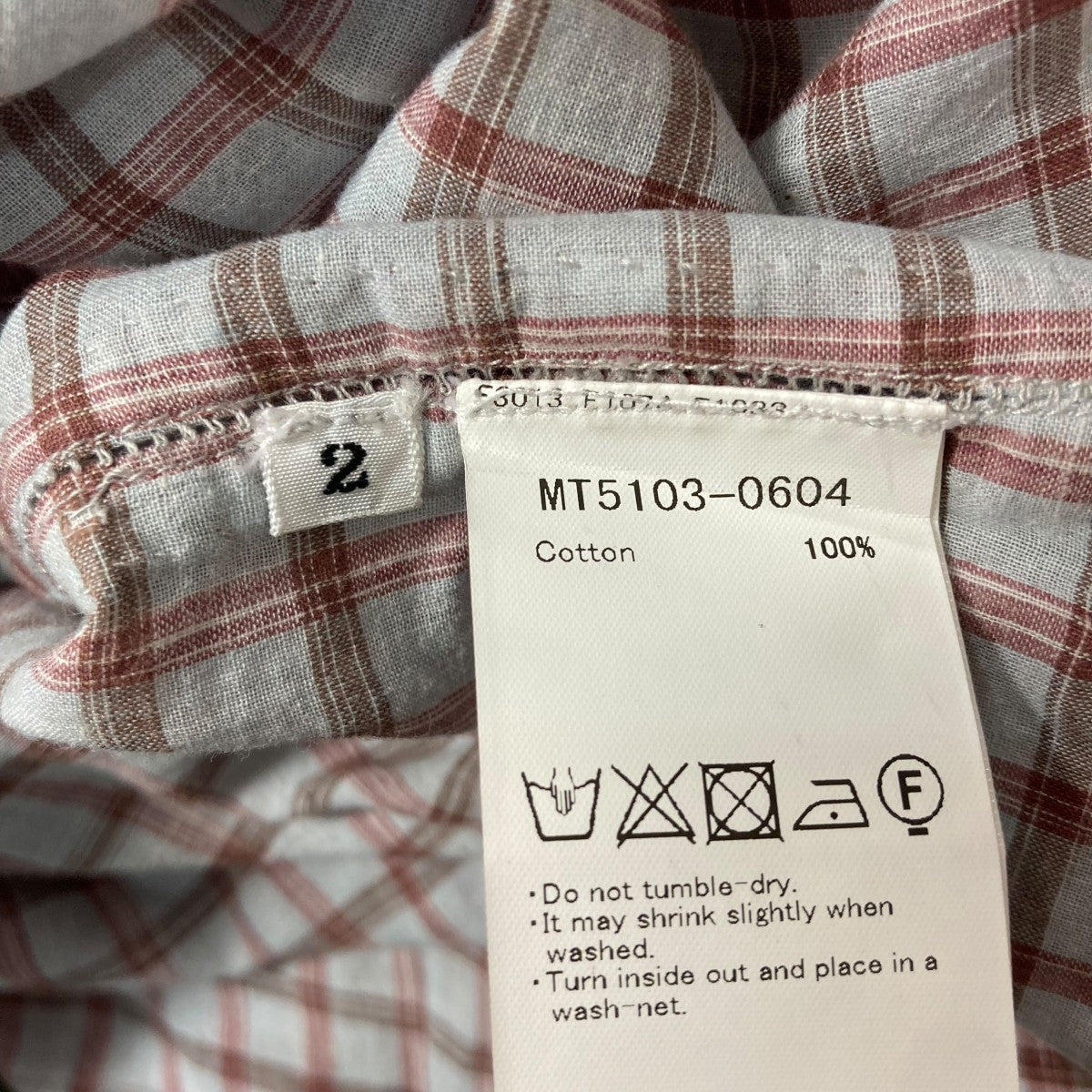 MAATEE＆SONS(マーティーアンドサンズ) 25SSGUPTA長袖シャツMT5103