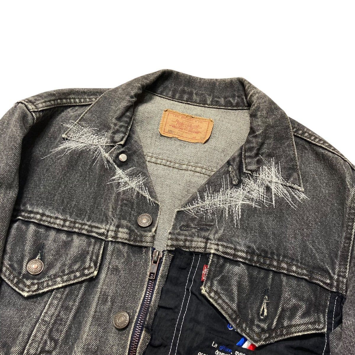 LEVI'S(リーバイス) GITANES TEAM リメイク品デニムジャケット70506