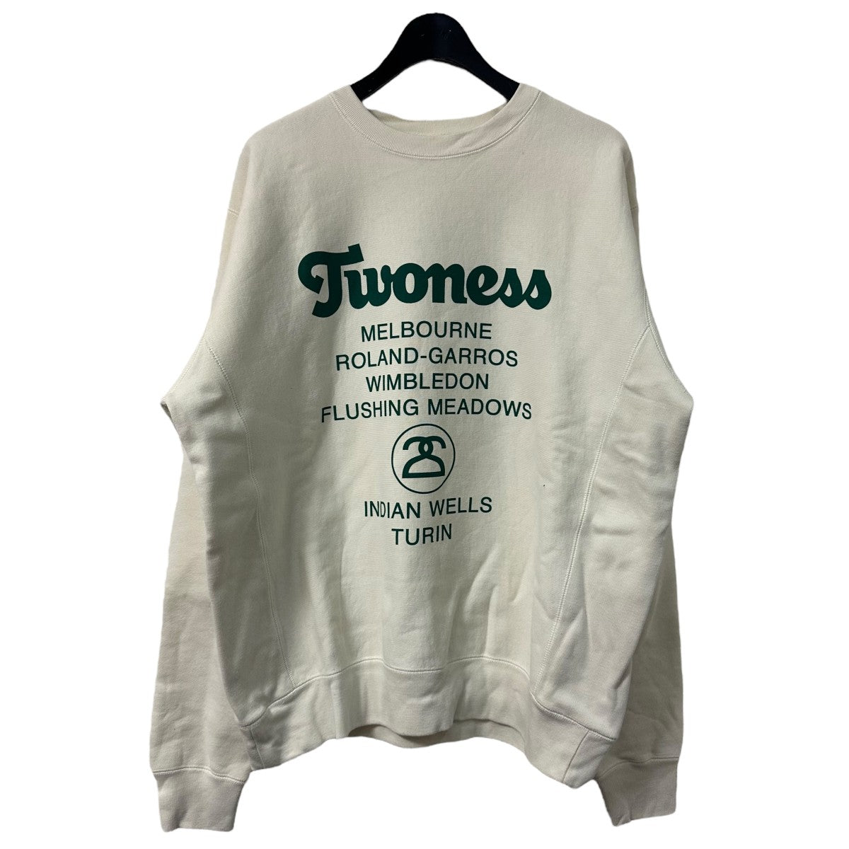 TWONESS WORLD TOUR CREWプリントスウェットIND5000CC 古着・中古-1枚目のアイテム画像