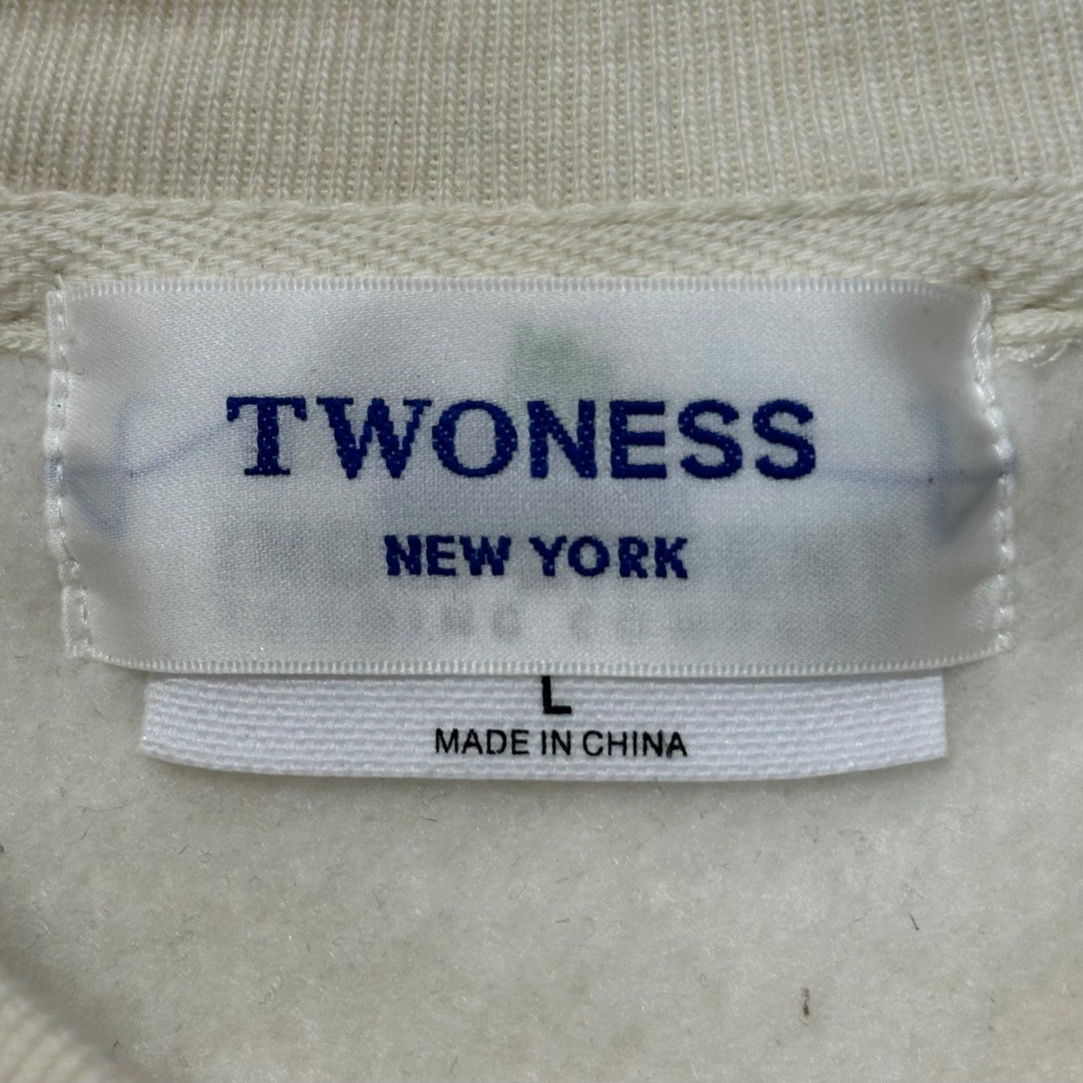 TWONESS WORLD TOUR CREWプリントスウェットIND5000CC 古着・中古-6枚目のアイテム画像
