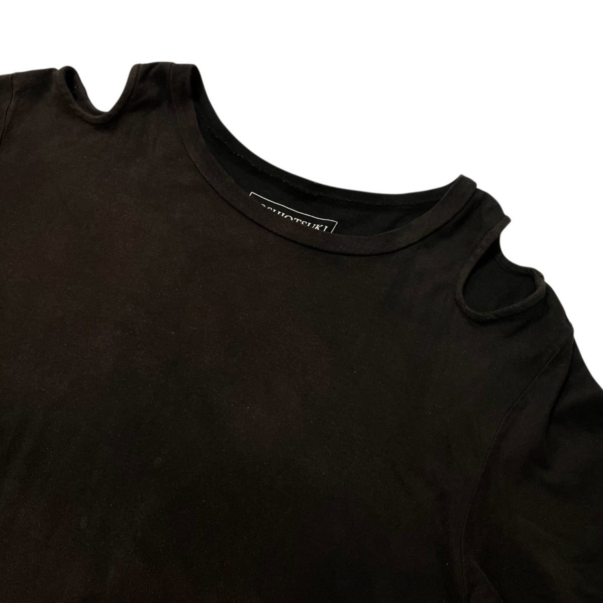 SOSHIOTSUKI 22SSMUSLIN TOPカットオフＴシャツS22S19CS SS 古着・中古-3枚目のアイテム画像